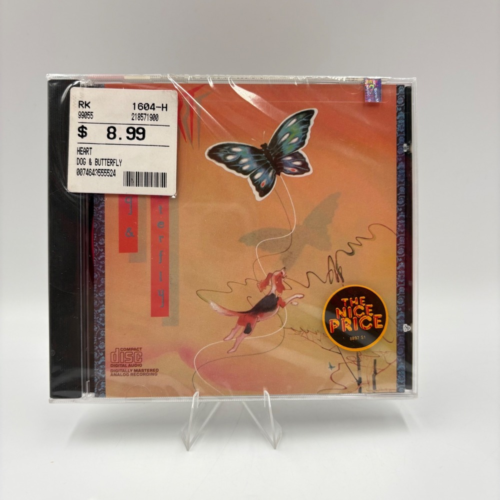 Heart Dog & Butterfly CD Album New Sealed Portrait RK 35555 Classic Rock